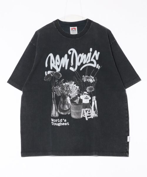 BEN DAVIS(ベンデイビス)の「【BEN DAVIS/ベンデイビス】パウダーブリーチ加工 Tシャツ 半袖 クルーネック オーバーサイズ(Tシャツ/カットソー・メンズ・ブラック系その他2/グリーン系その他/ブルー系その他2/ブラック系その他/ブラック系その他3/ブラウン系その他3/ブラック系その他4・X-LARGE/MEDIUM/LARGE/SMALL)」の5枚目の写真
