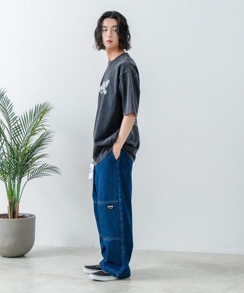 BEN DAVIS(ベンデイビス)の「【BEN DAVIS/ベンデイビス】パウダーブリーチ加工 Tシャツ 半袖 クルーネック オーバーサイズ(Tシャツ/カットソー・メンズ・ブラック系その他2/グリーン系その他/ブルー系その他2/ブラック系その他/ブラック系その他3/ブラウン系その他3/ブラック系その他4・X-LARGE/MEDIUM/LARGE/SMALL)」の18枚目の写真