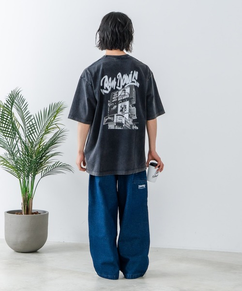BEN DAVIS(ベンデイビス)の「【BEN DAVIS/ベンデイビス】パウダーブリーチ加工 Tシャツ 半袖 クルーネック オーバーサイズ(Tシャツ/カットソー・メンズ・ブラック系その他2/グリーン系その他/ブルー系その他2/ブラック系その他/ブラック系その他3/ブラウン系その他3/ブラック系その他4・X-LARGE/MEDIUM/LARGE/SMALL)」の19枚目の写真
