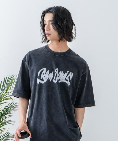 BEN DAVIS(ベンデイビス)の「【BEN DAVIS/ベンデイビス】パウダーブリーチ加工 Tシャツ 半袖 クルーネック オーバーサイズ(Tシャツ/カットソー・メンズ・ブラック系その他2/グリーン系その他/ブルー系その他2/ブラック系その他/ブラック系その他3/ブラウン系その他3/ブラック系その他4・X-LARGE/MEDIUM/LARGE/SMALL)」の21枚目の写真