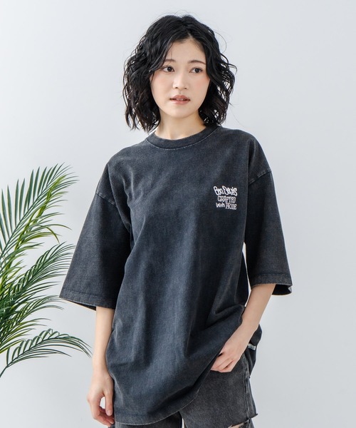 BEN DAVIS(ベンデイビス)の「【BEN DAVIS/ベンデイビス】パウダーブリーチ加工 Tシャツ 半袖 クルーネック オーバーサイズ(Tシャツ/カットソー・メンズ・ブラック系その他2/グリーン系その他/ブルー系その他2/ブラック系その他/ブラック系その他3/ブラウン系その他3/ブラック系その他4・X-LARGE/MEDIUM/LARGE/SMALL)」の10枚目の写真