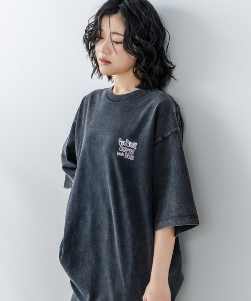 BEN DAVIS(ベンデイビス)の「【BEN DAVIS/ベンデイビス】パウダーブリーチ加工 Tシャツ 半袖 クルーネック オーバーサイズ(Tシャツ/カットソー・メンズ・ブラック系その他2/グリーン系その他/ブルー系その他2/ブラック系その他/ブラック系その他3/ブラウン系その他3/ブラック系その他4・X-LARGE/MEDIUM/LARGE/SMALL)」の12枚目の写真