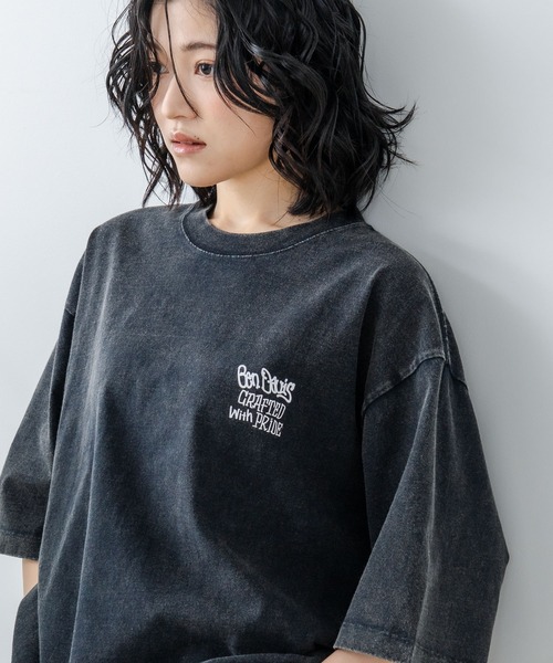 BEN DAVIS(ベンデイビス)の「【BEN DAVIS/ベンデイビス】パウダーブリーチ加工 Tシャツ 半袖 クルーネック オーバーサイズ(Tシャツ/カットソー・メンズ・ブラック系その他2/グリーン系その他/ブルー系その他2/ブラック系その他/ブラック系その他3/ブラウン系その他3/ブラック系その他4・X-LARGE/MEDIUM/LARGE/SMALL)」の13枚目の写真