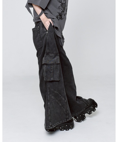 REFLEM/レフレム』ヘビーワイドスウエットパンツ M REFLEM/レフレム