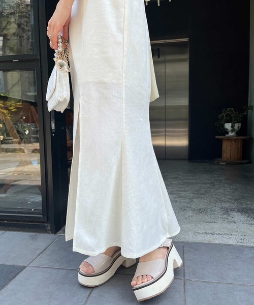 one after another NICE CLAUP（ワンアフターアナザーナイスクラップ）の「バックリボンワンピース/WEB限定アイテム/リバイバル/WEB限定商品（ワンピース・レディース・アイボリー/ブラック/ブラック系その他/ブラウン/ラベンダー・FREE）」の10枚目の写真