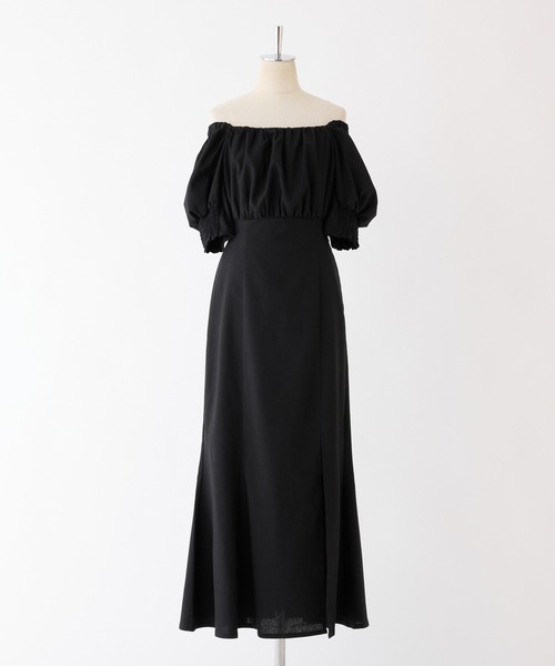 NICE CLAUP【Black collection】リボンロンパース one after another NICE CLAUP｜【Black collection】リボン