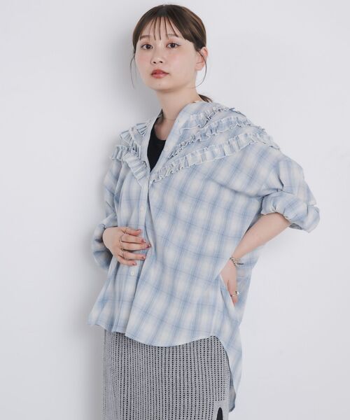 フィービーファイロ期Chloé 2000年代 ヴィンテージフローラル柄ブラウス 902990-1.jpg