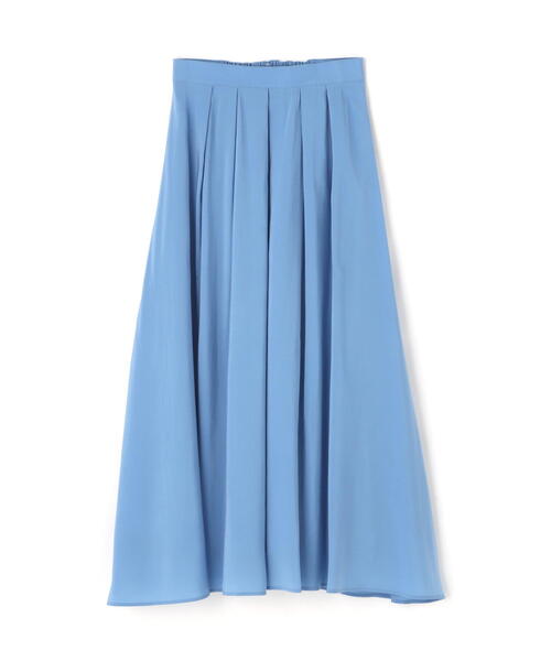 N.（N. Natural Beauty Basic）（エヌエヌナチュラルビューティーベーシック）の「【PS/低身長サイズ】シアータックフレアスカート（スカート・レディース・オフホワイト/ブラック/ブルー・MEDIUM/PS）」の13枚目の写真