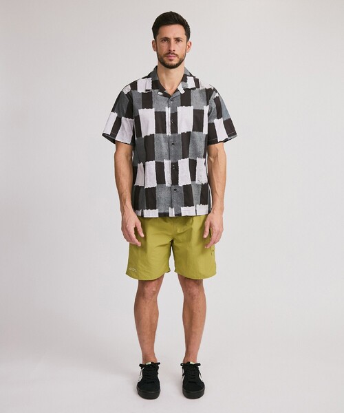 Saturdays NYC(サタデーズ ニューヨークシティ )の「Canty Gingham SS Shirt(シャツ/ブラウス・メンズ・ブルー/ブラック・S/XL/L/M)」の9枚目の写真