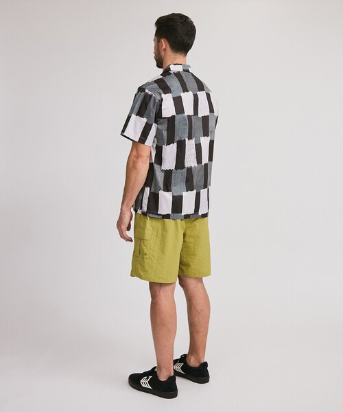 Saturdays NYC(サタデーズ ニューヨークシティ )の「Canty Gingham SS Shirt(シャツ/ブラウス・メンズ・ブルー/ブラック・S/XL/L/M)」の7枚目の写真