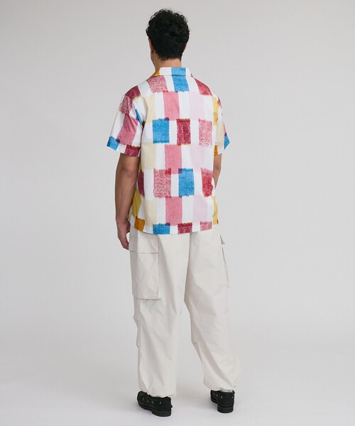 Saturdays NYC(サタデーズ ニューヨークシティ )の「Canty Gingham SS Shirt(シャツ/ブラウス・メンズ・ブルー/ブラック・S/XL/L/M)」の3枚目の写真