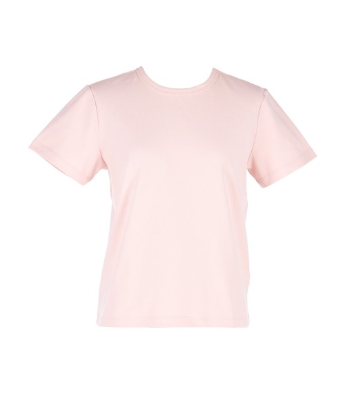 tシャツ 「Basic Color」ミニロゴ クルーネックTシャツ レディース coca tシャツ EASYTECHクルーネックTシャツ レディース