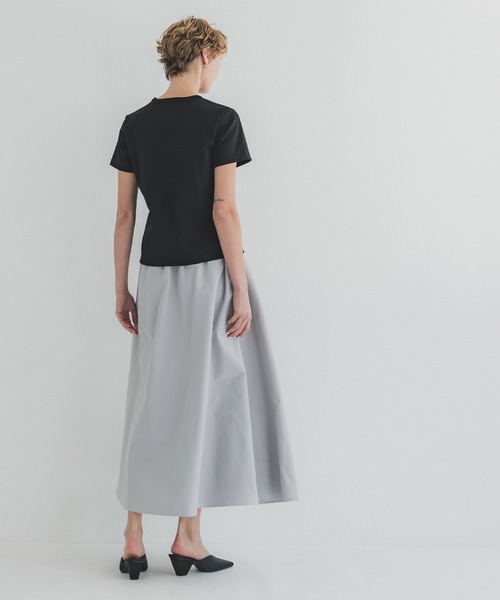 coca（coca）（コカ）の「EASYTECHクルーネックTシャツ（Tシャツ/カットソー・レディース・ライトブルー/ブラック/ライトピンク/ライトベージュ/ホワイト/チャコール・S/M/L）」の13枚目の写真