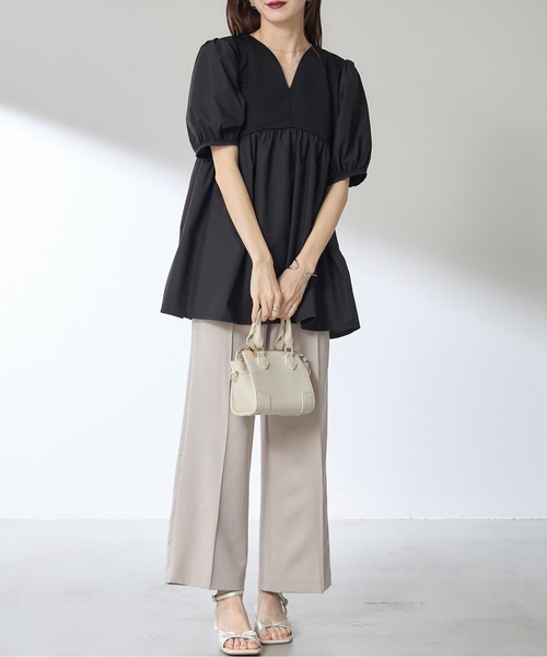 セール】【ZOZO限定】ピンタックワイドストレートパンツ（その他