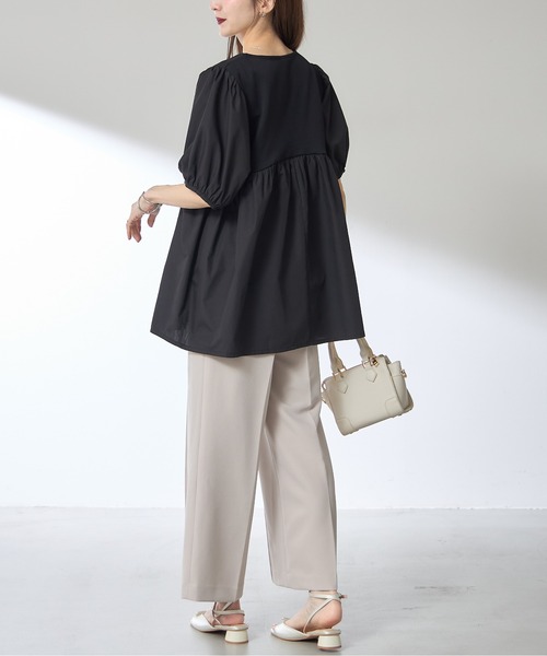 セール】【ZOZO限定】ピンタックワイドストレートパンツ（その他