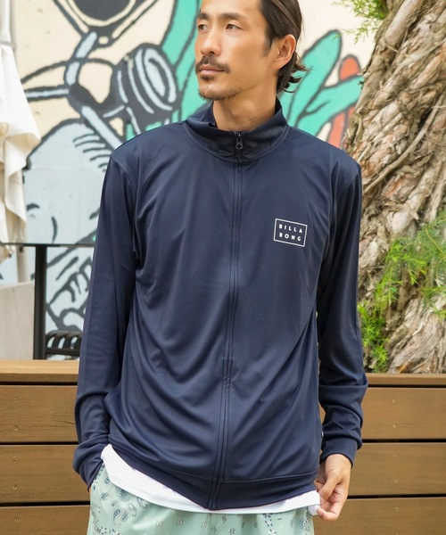 セール】BILLABONG メンズ RASH ZIP THRU ジップラッシュガード