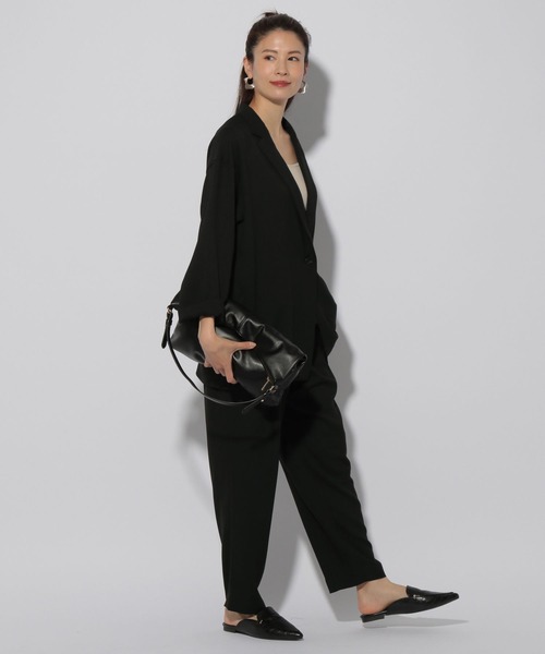 Elura（エルーラ）の「サラサラリラクシージャケット/321604（その他アウター・レディース・オフホワイト/ネイビー/ブラック/ダークブラウン/ホワイト・FREE）」の20枚目の写真