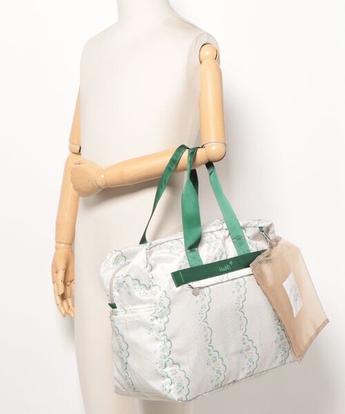 HaNT(ハント)の「折り畳みボストンバッグ トラベルアクセサリー 30L 17721(ボストンバッグ・レディース・パープル系その他/ブルー系/ライトグレー系/グリーン系その他・FREE)」の22枚目の写真