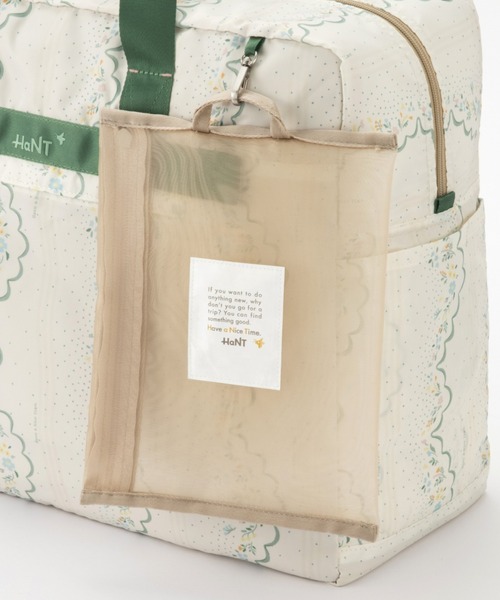 HaNT(ハント)の「折り畳みボストンバッグ トラベルアクセサリー 30L 17721(ボストンバッグ・レディース・パープル系その他/ブルー系/ライトグレー系/グリーン系その他・FREE)」の10枚目の写真