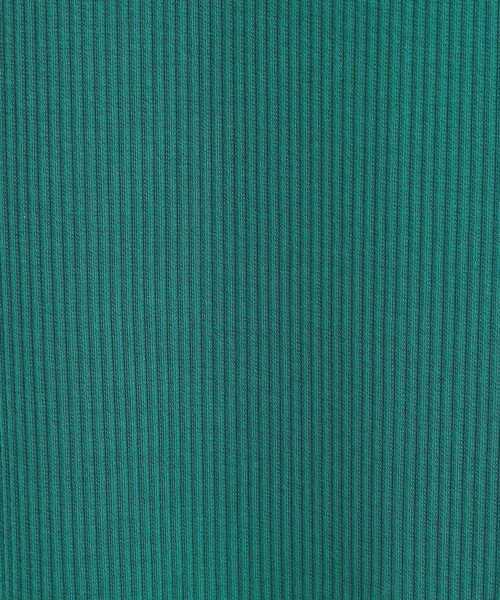 Cutie Blonde(キューティーブロンド)の「【S-LL】ウエストゴムで楽ちん カットリブナロースカート(スカート・レディース・ブラック/グリーン/ダークブラウン/オレンジ・01/02/03/04)」の12枚目の写真