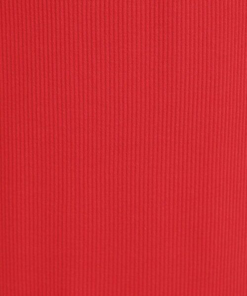 Cutie Blonde(キューティーブロンド)の「【S-LL】ウエストゴムで楽ちん カットリブナロースカート(スカート・レディース・ブラック/グリーン/ダークブラウン/オレンジ・01/02/03/04)」の16枚目の写真