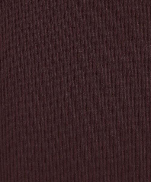 Cutie Blonde(キューティーブロンド)の「【S-LL】ウエストゴムで楽ちん カットリブナロースカート(スカート・レディース・ブラック/グリーン/ダークブラウン/オレンジ・01/02/03/04)」の20枚目の写真