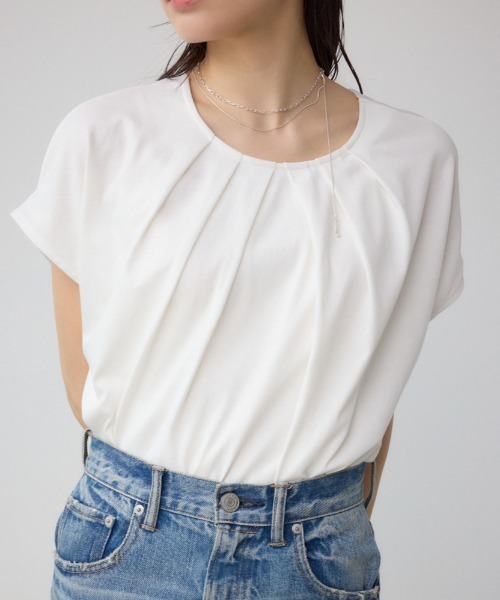 セール】フロントタックカットトップス（Tシャツ/カットソー