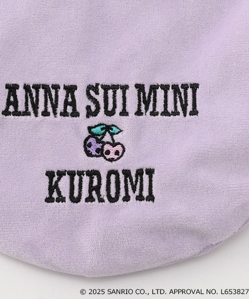 ANNA SUI MINI KUROMI マルチポーチ ANNA SUI アナスイ × マイメロディ