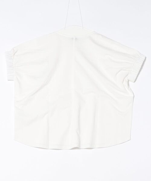 Arnold Palmer（アーノルドパーマー）の「さらラクカットソー ドルマンTシャツ（Tシャツ/カットソー・レディース・杢グレー/チャコールグレー/ホワイト・L/S/M）」の22枚目の写真