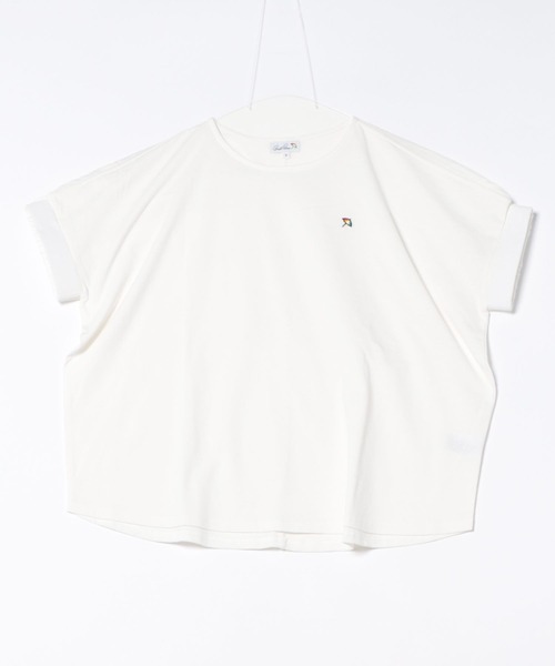 Arnold Palmer（アーノルドパーマー）の「さらラクカットソー ドルマンTシャツ（Tシャツ/カットソー・レディース・杢グレー/チャコールグレー/ホワイト・L/S/M）」の21枚目の写真