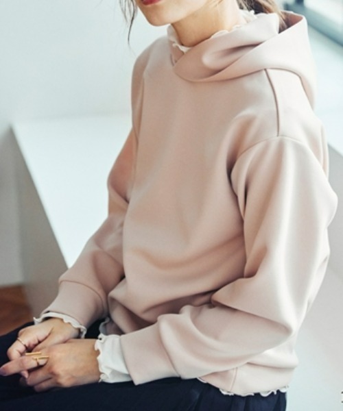 小さいサイズ キレイめパーカー 低身長さん・小柄女性（パーカー