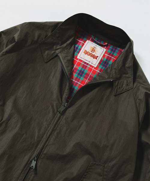 BARACUTA（バラクータ）の「BARACUTA / G4 コットン タイプライター ショートブルゾン（ブルゾン・メンズ・グリーン系その他5/ブラウン系その他4・42/40/38）」の2枚目の写真