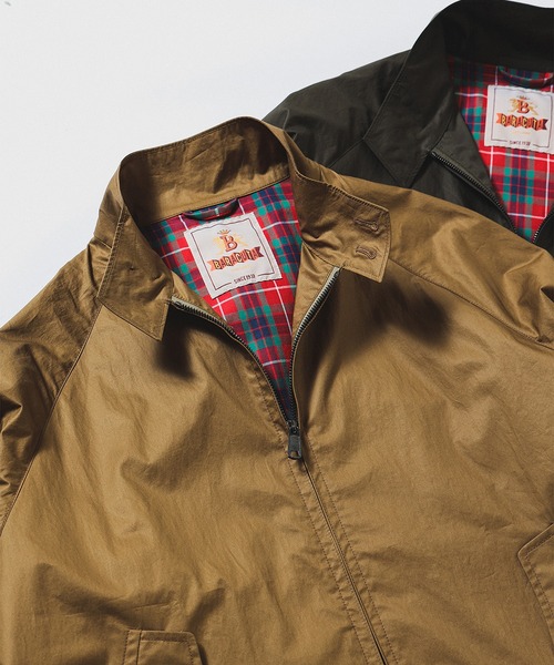 BARACUTA / G4 コットン タイプライター ショートブルゾン