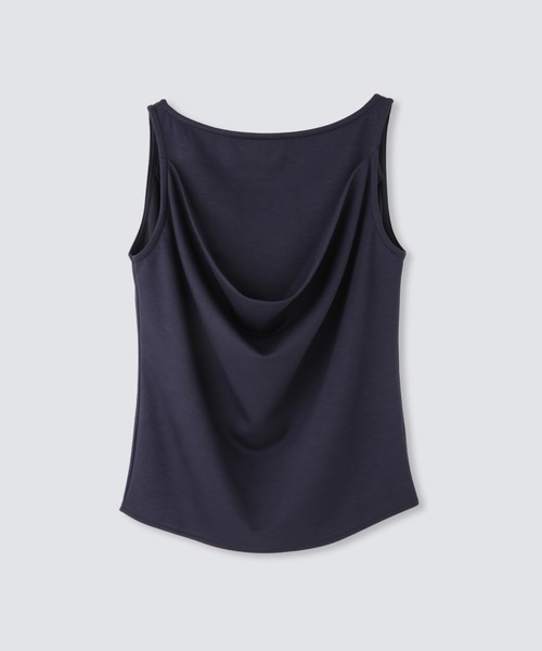 セール】ダブルドレープ ストラップネック プルオーバー（セットアップ