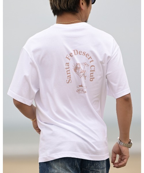 #Re:room(リルーム)の「タイガーグラスプリントTシャツ(Tシャツ/カットソー・メンズ・ブラック/ホワイト・S-M/M-L/L-XL)」の1枚目の写真