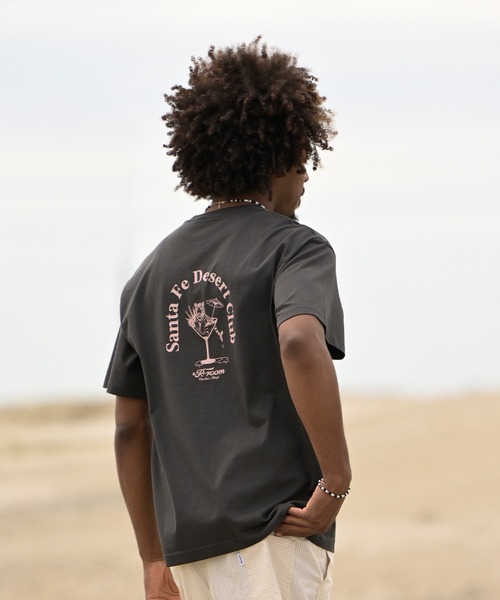 #Re:room(リルーム)の「タイガーグラスプリントTシャツ(Tシャツ/カットソー・メンズ・ブラック/ホワイト・S-M/M-L/L-XL)」の17枚目の写真