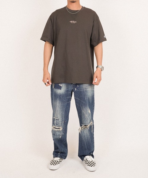 #Re:room(リルーム)の「タイガーグラスプリントTシャツ(Tシャツ/カットソー・メンズ・ブラック/ホワイト・S-M/M-L/L-XL)」の18枚目の写真