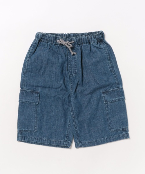 Catchup（ケチャップ）の「【Catchup】ライトオンスデニムカーゴショーツ（デニムパンツ・キッズ・ブルー/ネイビー・90㎝/100㎝/110㎝/120㎝/140㎝/150cm/130㎝）」の11枚目の写真