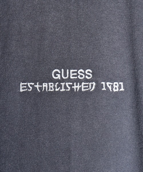 Guess（ゲス）の「GUESS SS CN TREATED FLOWER TEE Tシャツ（Tシャツ/カットソー・メンズ・チャコールグレー・S/M/L/XL）」の21枚目の写真