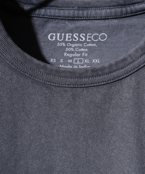Guess（ゲス）の「GUESS SS CN TREATED FLOWER TEE Tシャツ（Tシャツ/カットソー・メンズ・チャコールグレー・S/M/L/XL）」の19枚目の写真