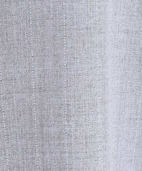 DRESKIP（ドレスキップ）の「【セットアップ可】麻調半袖ジャケット（テーラードジャケット・レディース・ブラック/グレー/ブラウン系・01/02/04/03）」の7枚目の写真