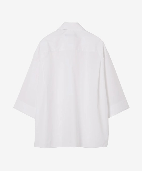 th products(ティーエイチプロダクト)の「【th product】EDWARD / Big Sleeve S/S Shirt(シャツ/ブラウス・メンズ・ストライプ/ホワイト/ブラック・1/2)」の4枚目の写真