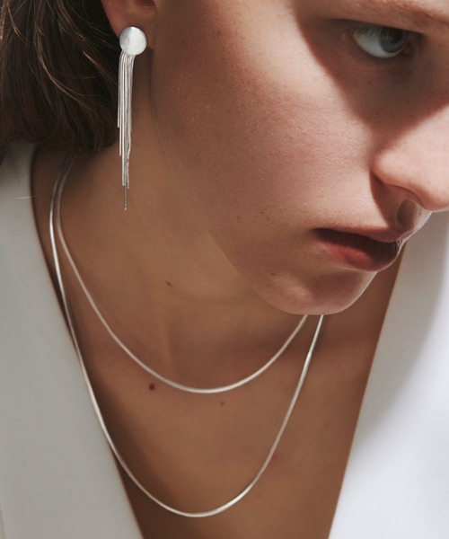 quip queint(クイップクエイント)の「【quip queint】supple necklace/サプル ネックレス(ネックレス・レディース・シルバー・FREE)」の5枚目の写真