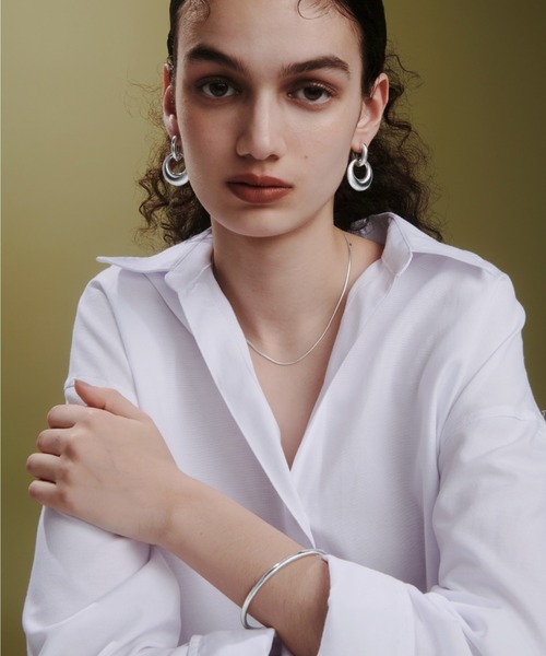 quip queint(クイップクエイント)の「【quip queint】supple necklace/サプル ネックレス(ネックレス・レディース・シルバー・FREE)」の8枚目の写真