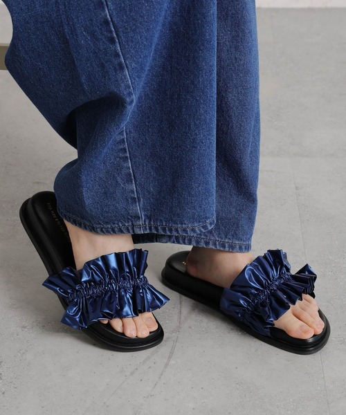 studio CLIP(スタディオクリップ)の「プリーツサンダル(サンダル・レディース・ブルー/その他2・MEDIUM/LARGE)」の8枚目の写真