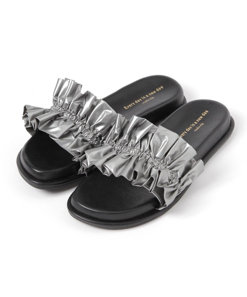 studio CLIP(スタディオクリップ)の「プリーツサンダル(サンダル・レディース・ブルー/その他2・MEDIUM/LARGE)」の12枚目の写真