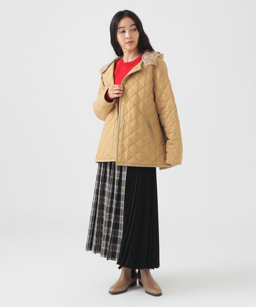 B:MING by BEAMS（ビーミングバイビームス）の「キルティング フード ショート ブルゾン（S～M）（ブルゾン・レディース・ホワイト系その他5/ブラック/ベージュ・SMALL/MEDIUM）」の17枚目の写真