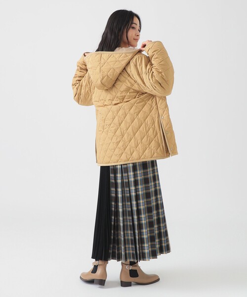 B:MING by BEAMS（ビーミングバイビームス）の「キルティング フード ショート ブルゾン（S～M）（ブルゾン・レディース・ホワイト系その他5/ブラック/ベージュ・SMALL/MEDIUM）」の19枚目の写真