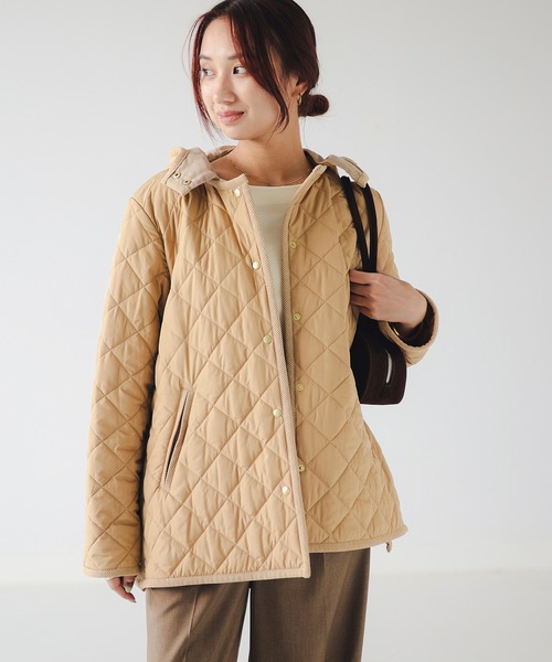 B:MING by BEAMS（ビーミングバイビームス）の「キルティング フード ショート ブルゾン（S～M）（ブルゾン・レディース・ホワイト系その他5/ブラック/ベージュ・SMALL/MEDIUM）」の8枚目の写真