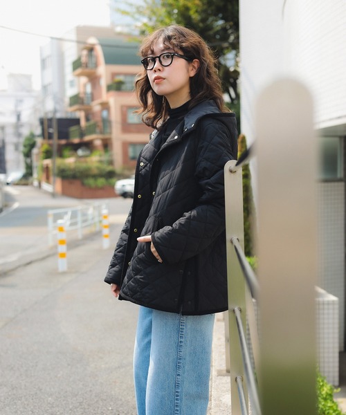 B:MING by BEAMS（ビーミングバイビームス）の「キルティング フード ショート ブルゾン（S～M）（ブルゾン・レディース・ホワイト系その他5/ブラック/ベージュ・SMALL/MEDIUM）」の16枚目の写真